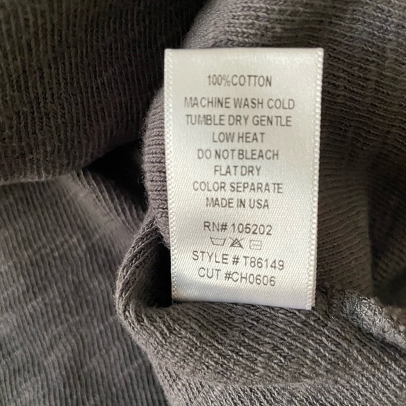 Gray Long Sleeve Button-Down Sweater Dress - Picture 4 of 4